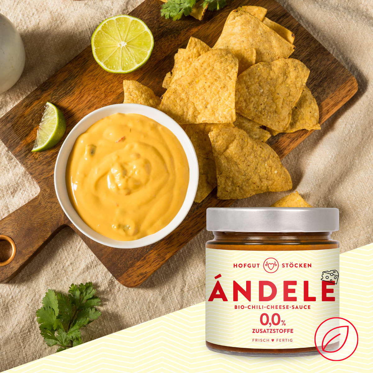 ÁNDELE - Bio-Chili-Cheese-Sauce