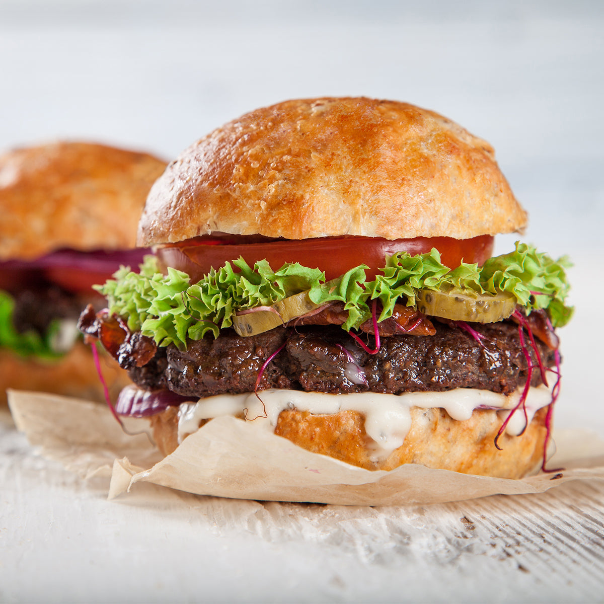 Bio-Burger-Grillpaket für 10 Burger