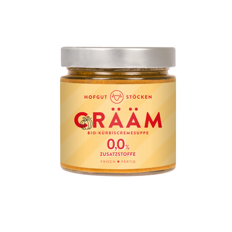 CRÄÄM - Bio-Kürbiscremesuppe