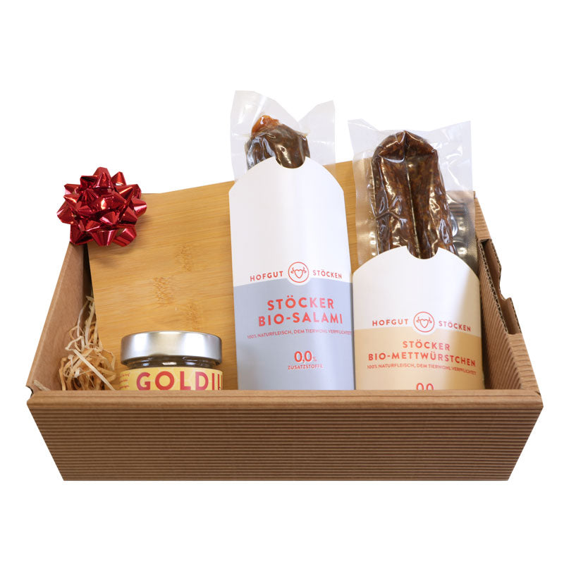 Geschenkpaket Stöcker Genussbrett