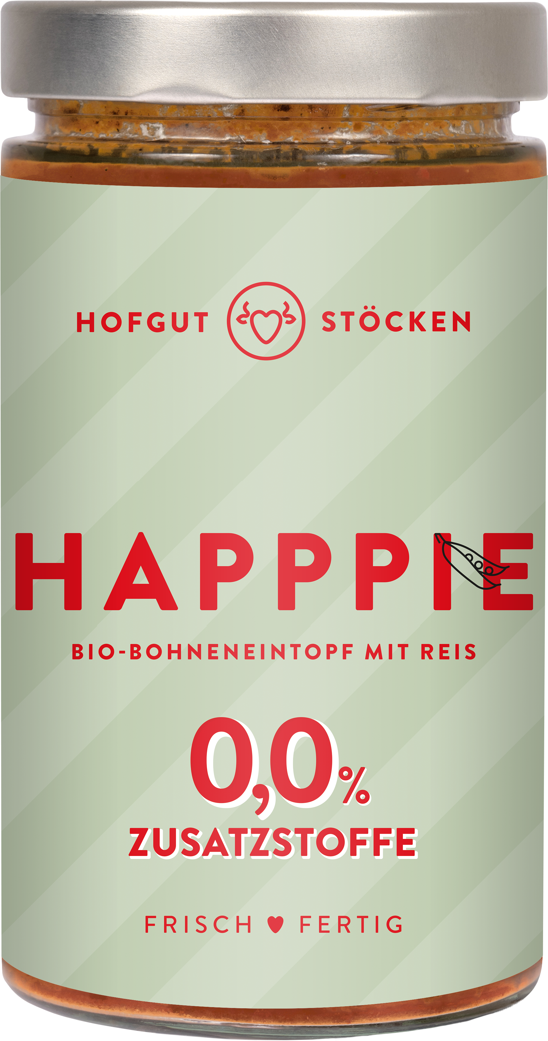 HAPPPIE - Bio-Bohneneintopf mit Reis