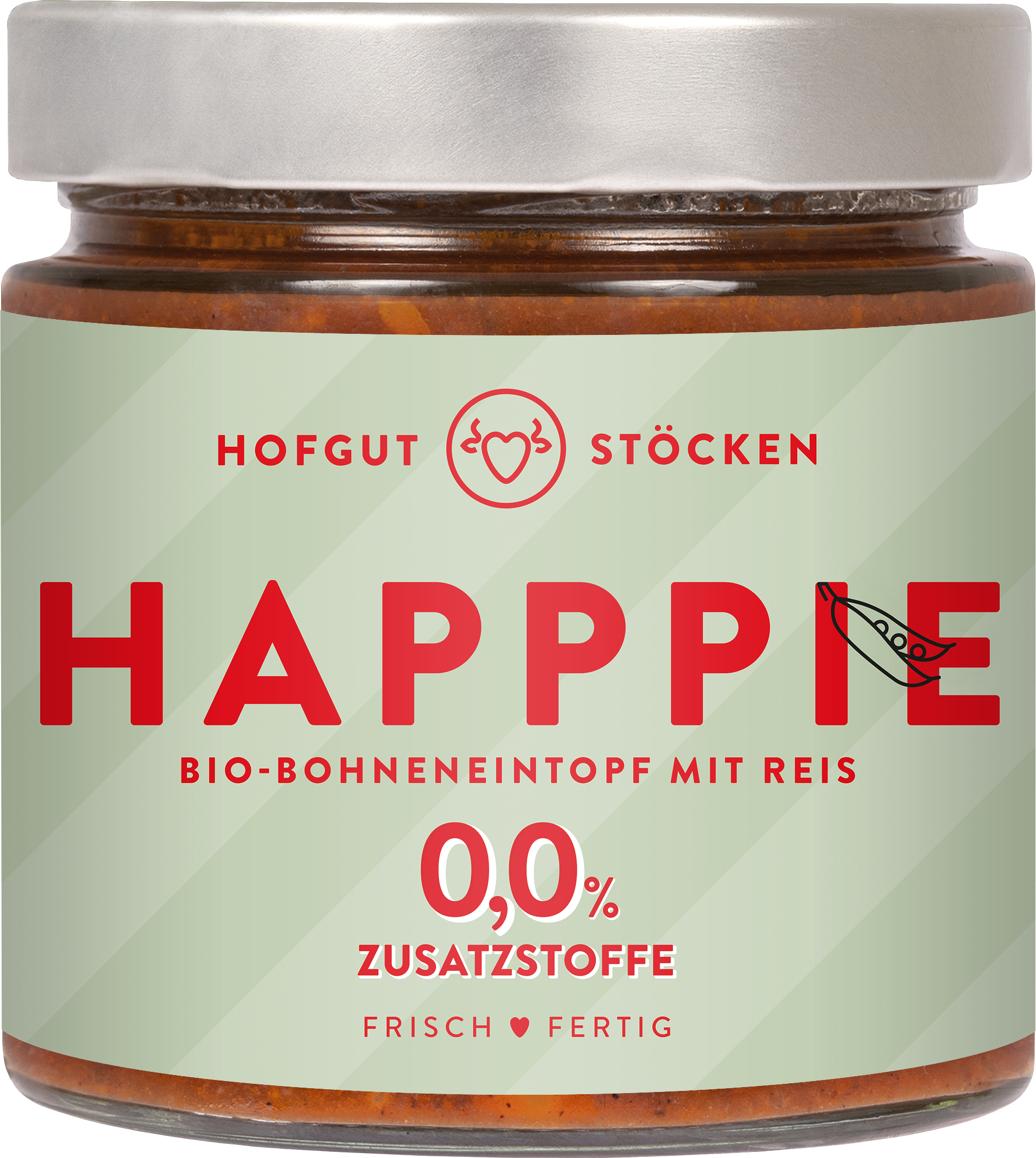 HAPPPIE - Bio-Bohneneintopf mit Reis