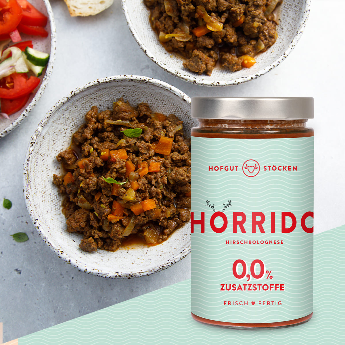 HORRIDO – Hirschbolognese