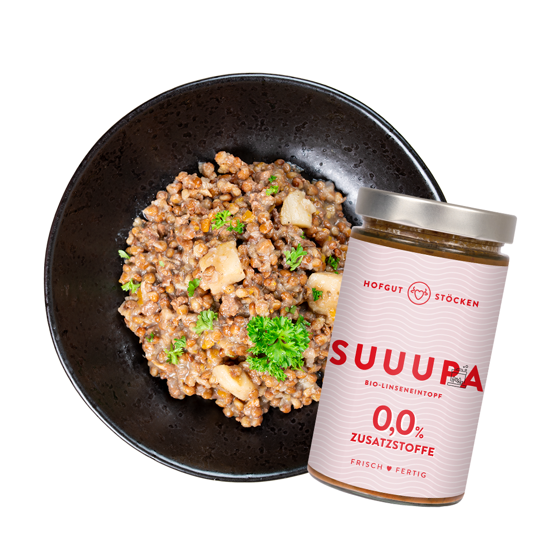 SUUUPA - Bio-Linseneintopf