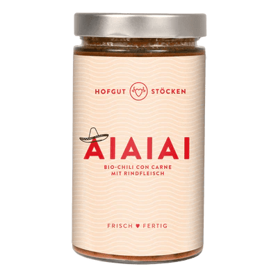 AIAIAI – Bio-Chili con Carne mit Rindfleisch