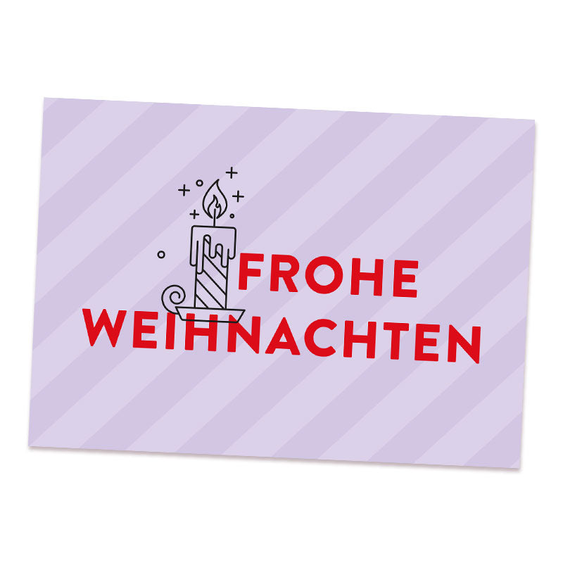 Postkarte - Frohe Weihnachten