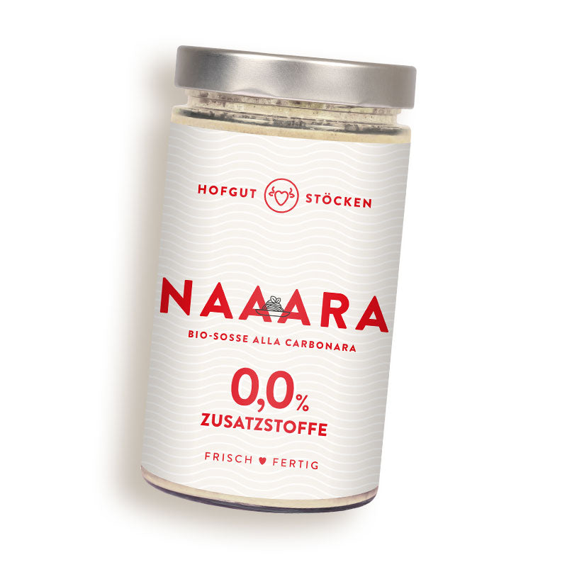 NAAARA – Bio-Soße alla Carbonara