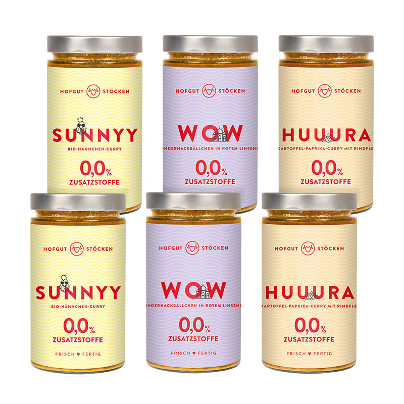 Genießerpaket "Curry Trio" 6er-Pack
