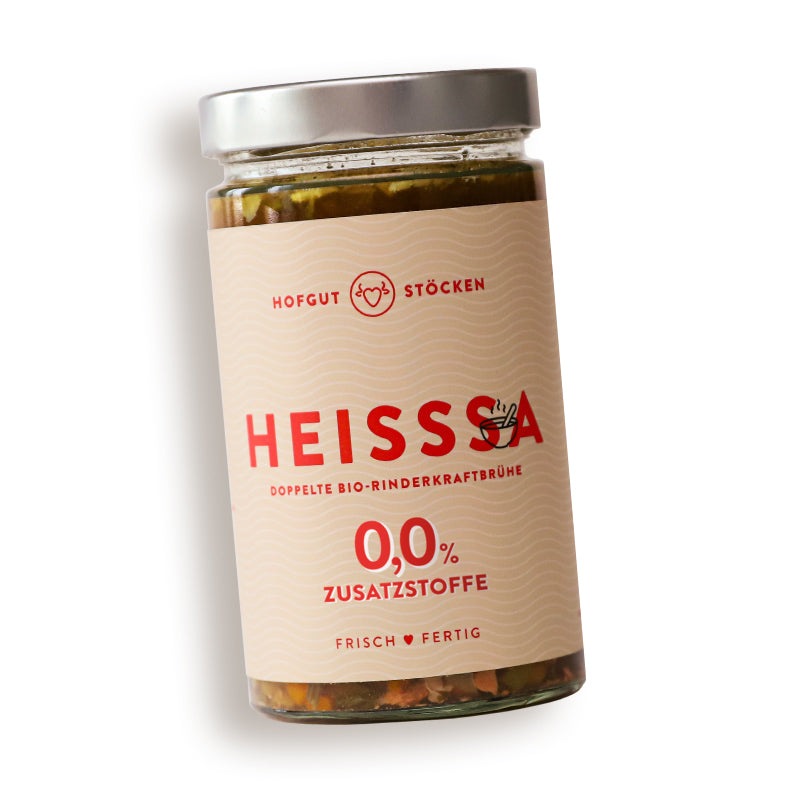 HEISSSA - Doppelte Bio-Rinderkraftbrühe
