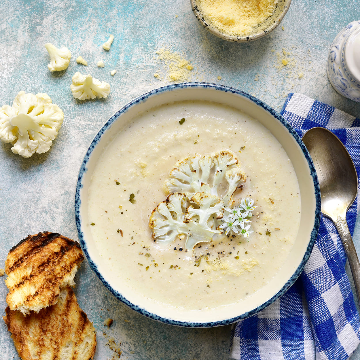 BÄÄÄM – Bio-Blumenkohl-Currysuppe – vegan