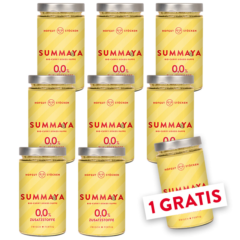 SUMMAYA - Bio-Curry-Kokos-Suppe