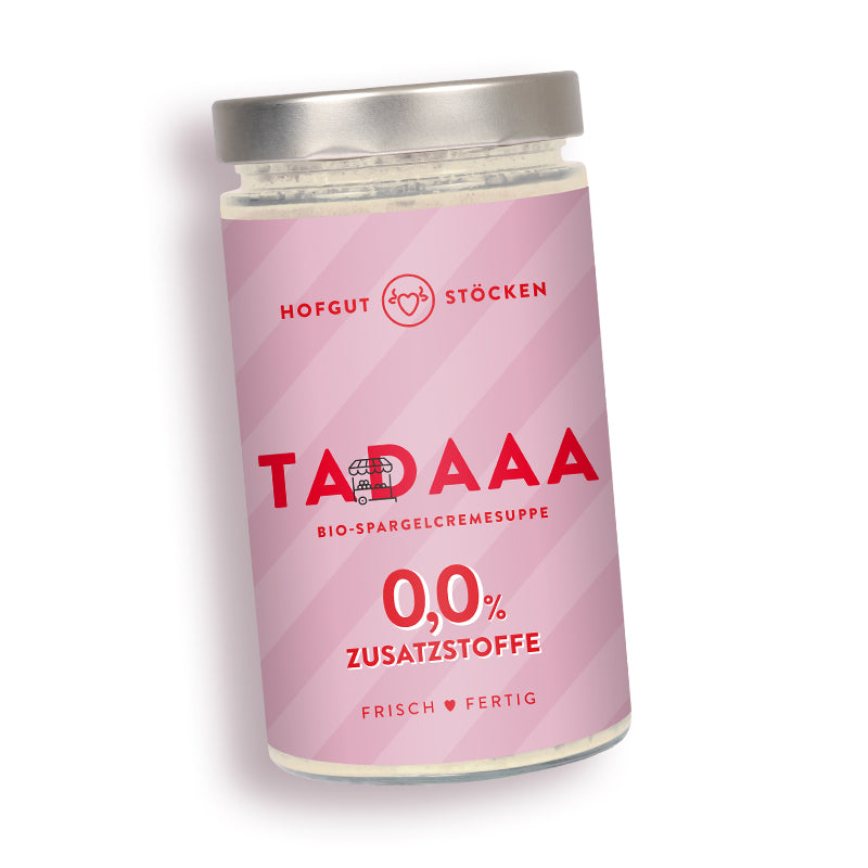 TADAAA - Bio-Spargelcremesuppe