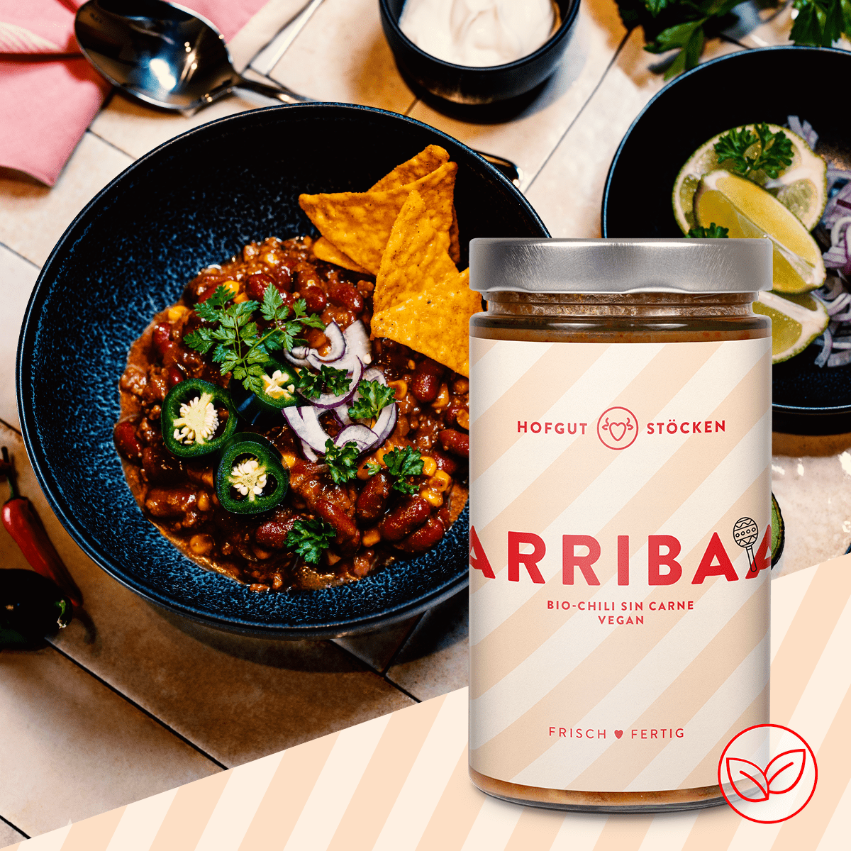 ARRIBAA – Bio-Chili sin Carne – vegan