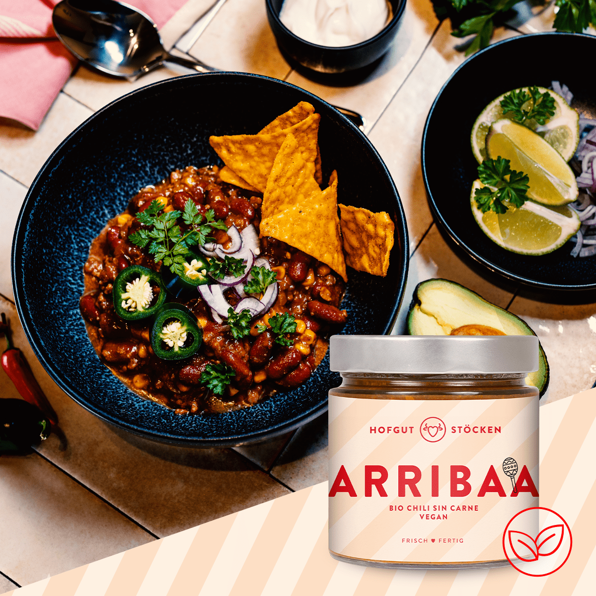 ARRIBAA – Bio-Chili sin Carne – vegan