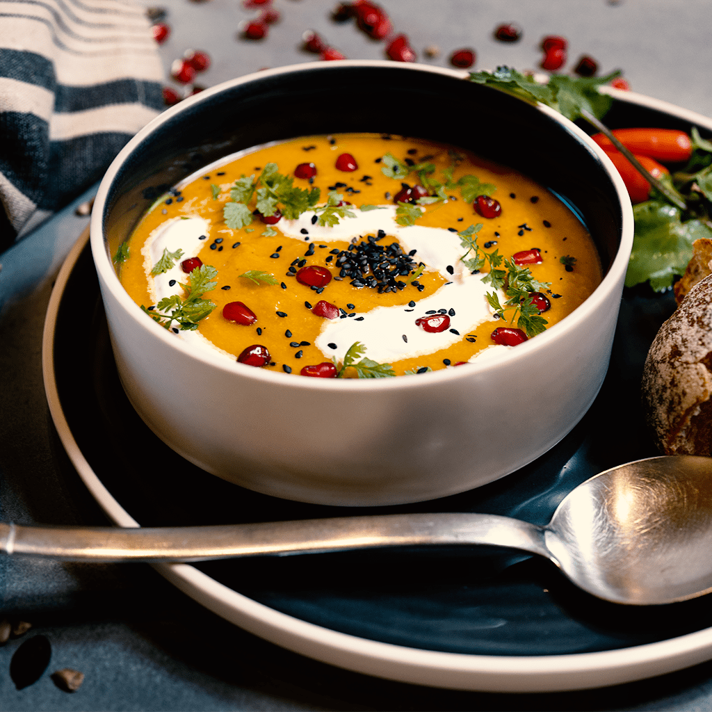 HUUIII – Bio-Möhren-Kokos-Suppe – vegan