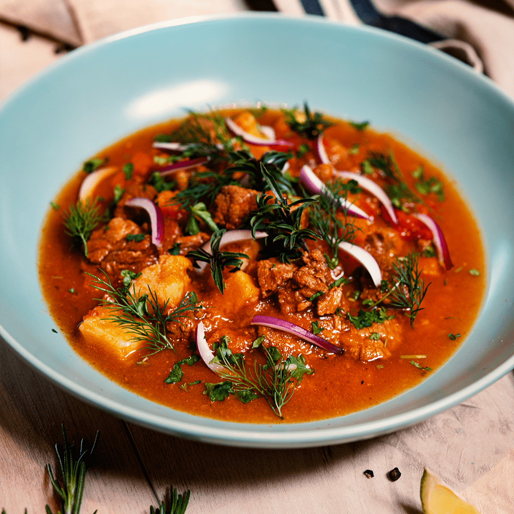 YUMMI - Bio-Rindergulasch-Suppe