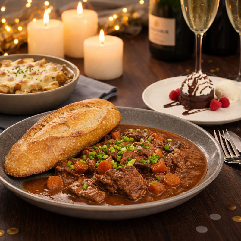 Silvestermenü Deluxe für 2 Personen 2025