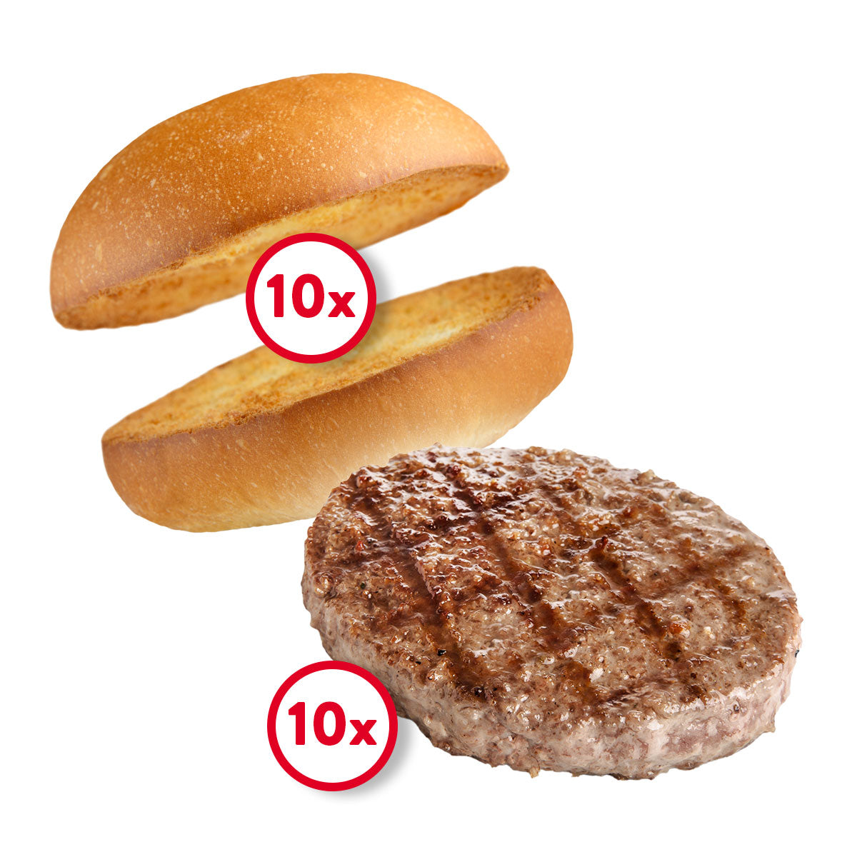 10er Bio-Burger-Paket