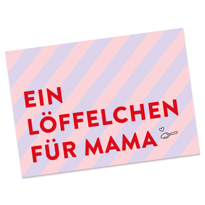 Postkarte - Loeffelchen