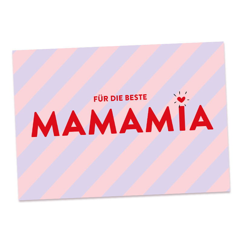 Postkarte - Mamamia