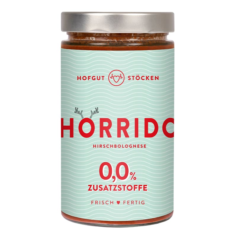 HORRIDO – Hirschbolognese