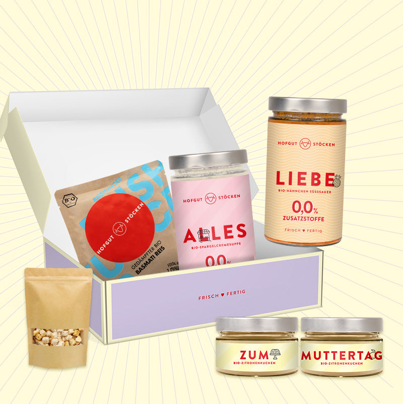 Muttertagsmenü 2025 in exklusiver Geschenkbox - Alles Liebe zum Muttertag