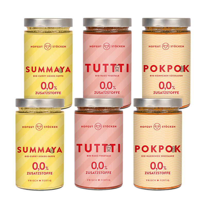 Sommer-Trio 6er-Pack