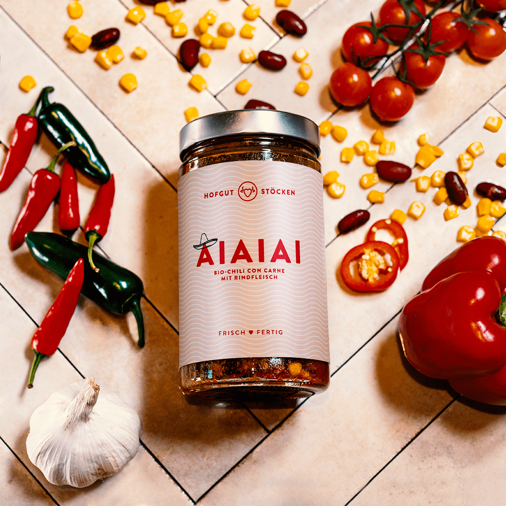 AIAIAI – Bio-Chili con Carne mit Rindfleisch