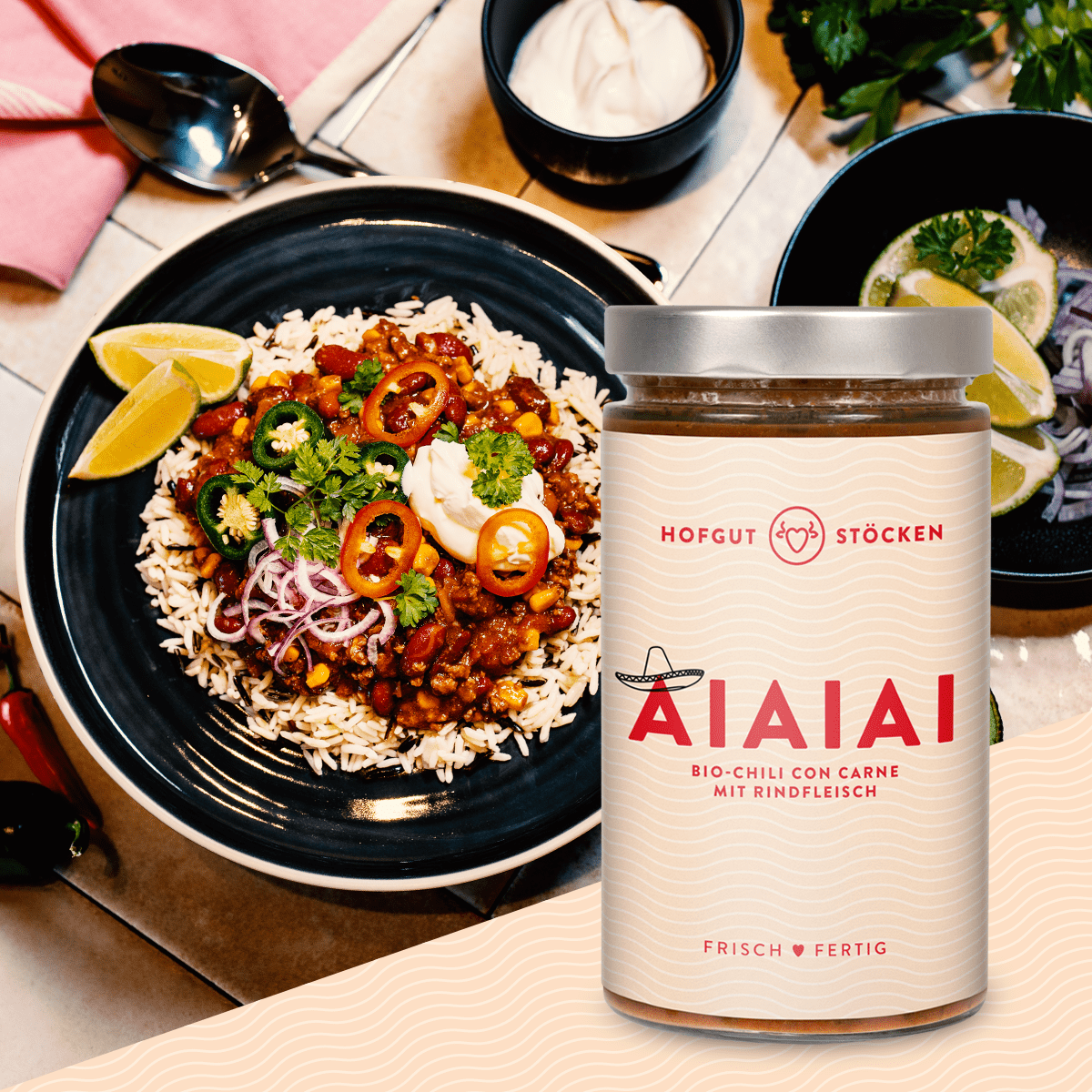 AIAIAI – Bio-Chili con Carne mit Rindfleisch