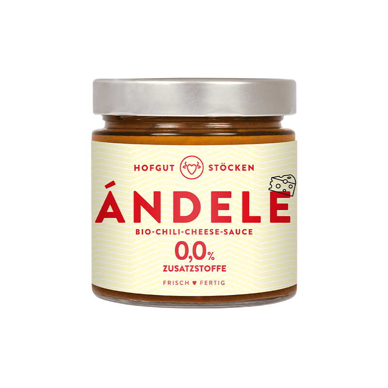 ÁNDELE - Bio-Chili-Cheese-Sauce