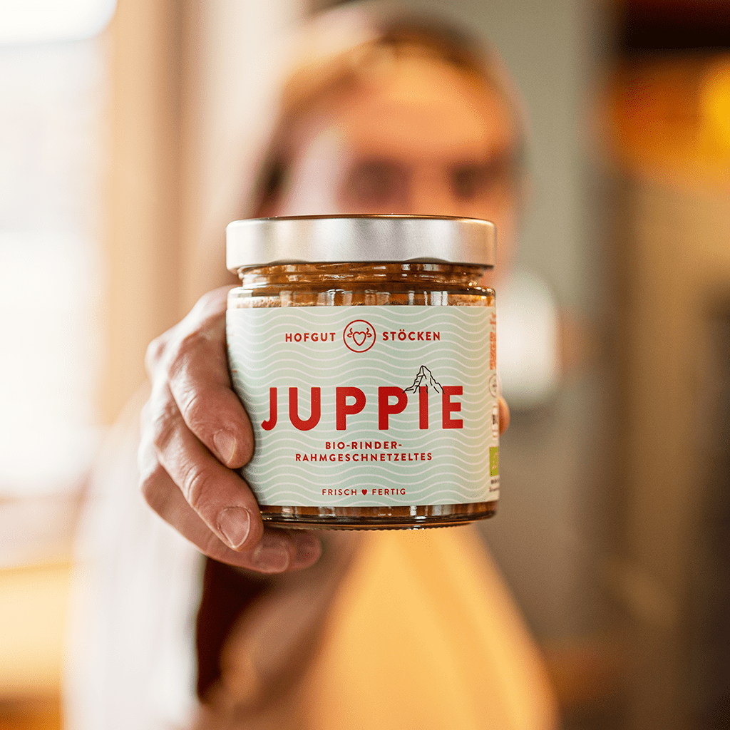 JUPPIE – Bio-Rinder-Rahmgeschnetzeltes