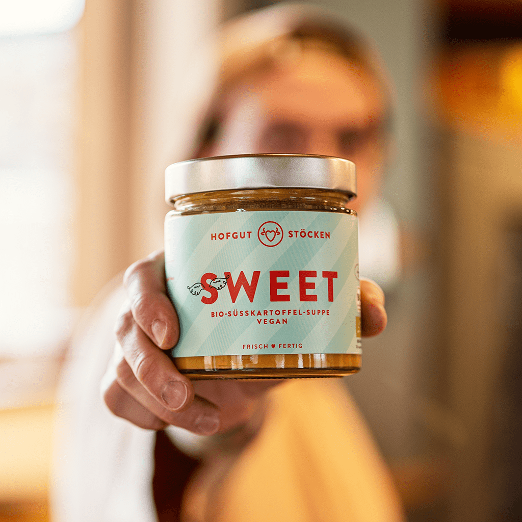 SWEET – Bio-Süßkartoffel-Suppe – vegan