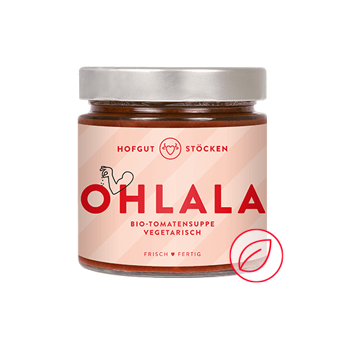 OHLALA - Bio-Tomatensuppe - vegetarisch