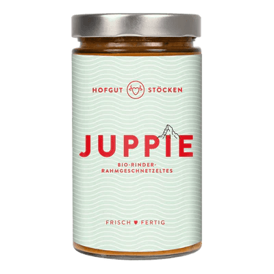 JUPPIE – Bio-Rinder-Rahmgeschnetzeltes